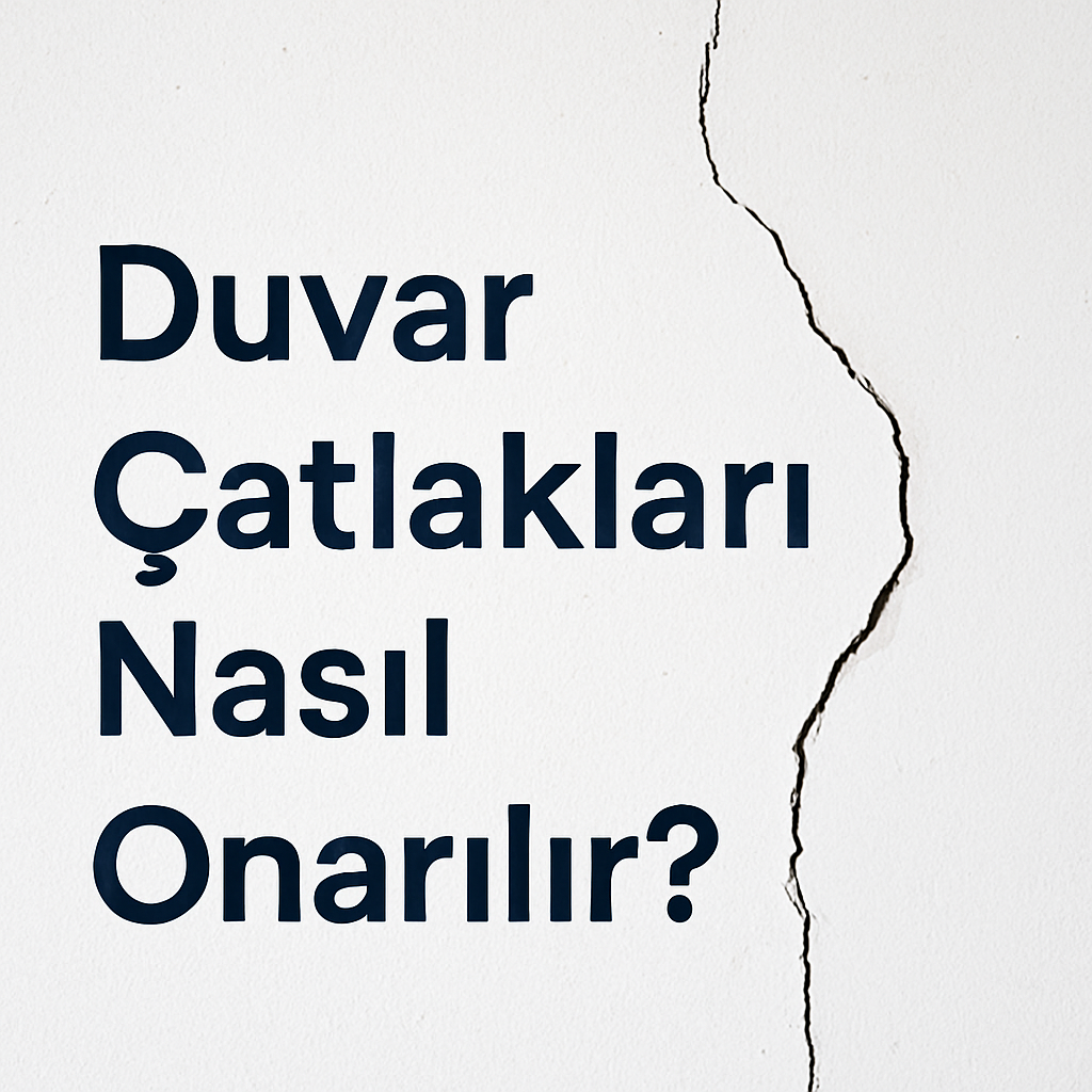 Duvar çatlak onarımı